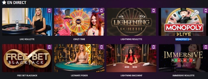 Premier Bet Live Casino